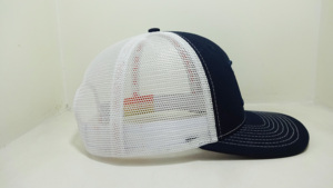 Vente en gros OEM quantité minimale de commande bas forme camionneur chapeaux tissé Patch Logo personnalisé casquette de camionneur hommes femmes voyage respirant casquettes de sport - Product Image 2