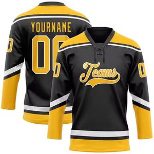 Maillot de hockey respirant à séchage rapide avec logo personnalisé BETHERIVAL, dernière nouveauté, ensemble d'équipe de hockey sur glace pour adultes, toutes tailles - Product Image 3