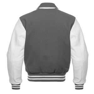 Blousons universitaires personnalisés grande taille avec logo, blazers en toile, design uni style Letterman, vente en gros, blouson universitaire vierge pour hommes 2026 - Product Image 6