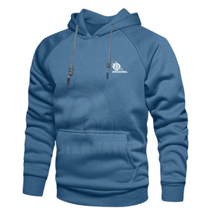 Pullover Men <b>Hoodies</b> Fashion Wear Custom Printed Logo Men <b>Hoodies</b> <b>Plain</b> Color Men <b>Hoodies</b> With Side Pockets - Product Image 1