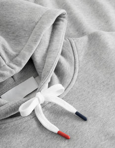 2025 Trendy Fashionable Light Weight Hoodie <b>Grey</b> Color High Quality Branded Drawstring Jacket for Clothing - Product Image 2