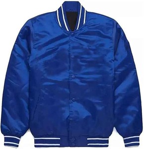 OEM Custom Designed <b>Men's</b> Classic <b>Canvas</b> Varsity <b>Jacket</b> Long Sleeves Stand Front for Casual Winter Outdoor Top Bulk Accepted - Product Image 3