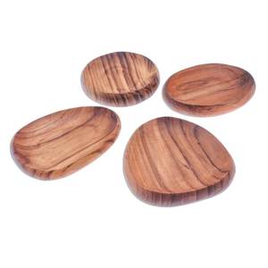 Ramadan Kareem Bol en bois tendance dans un nouveau style Bol de service en bois Bol à salade Conception et taille en bois personnalisées au prix de gros - Product Image 3