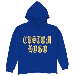 Sweat-shirt à capuche unisexe rose en coton molletonné avec logo personnalisé, idéal pour l'automne - Product Image 5