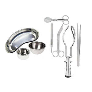 Ensemble d'instruments chirurgicaux de microchirurgie manuels professionnels, best-sellers, en acier inoxydable, certifiés CE, pour usage hospitalier, garantie 1 an - Product Image 2