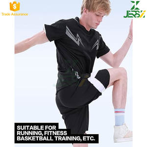 Camisetas de entrenamiento de talla grande para hombre de primera calidad, transpirables, que absorben la humedad, entrenamiento de gimnasia, correr, deportes activos, ropa deportiva de verano - Product Image 5