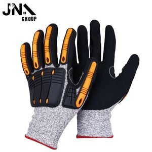 Gant d'impact Gants industriels Anti-Vibration Gants de travail de sécurité robustes, Sécurité résistante aux coupures - Product Image 5
