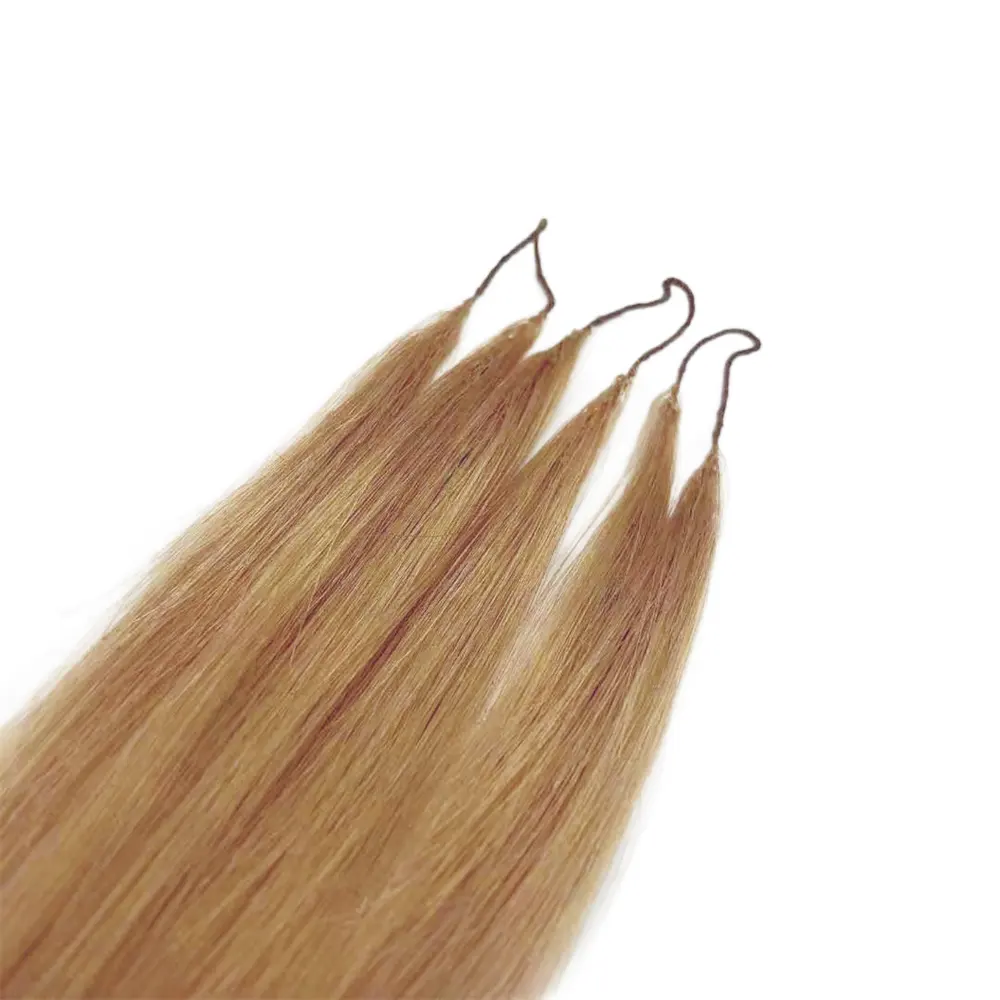 Pelo virgen de la mejor calidad, venta al por mayor, cómodo y suave de usar, múltiples usos, extensión de pelo de plumas de doble línea