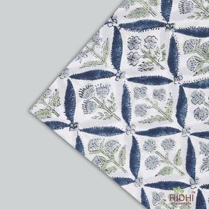 ผ้าเดนิมพิมพ์ลายดอกไม้หินสีฟ้ามะกอก2025ยอดนิยมผ้าเช็ดปากผ้าฝ้ายผ้าลินินผ้าเช็ดปากสไตล์งานค็อกเทล - Product Image 5