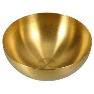 Nouveau style de bol en métal rose doré pour salade, fruits, légumes, service de table, cuisine, rangement alimentaire pour hôtels et restaurants - Product Image 4