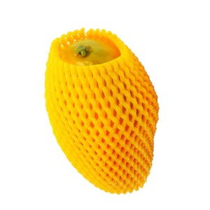 Red blanca de espuma EPE para embalaje de frutas Proveedor de envoltura de red de manga protectora - Product Image 1