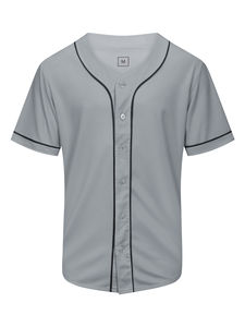 Maillot de baseball à séchage rapide de haute qualité personnalisé en gros uniforme de baseball en polyester respirant nouveau design avec style confortable - Product Image 3