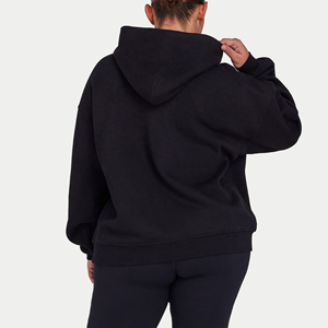 เสื้อฮู้ดดี้ปักลายสำหรับผู้หญิงมีคุณสมบัติกันหดสำหรับฤดูหนาวดีไซน์ไม่เหมือนใคร - Product Image 3