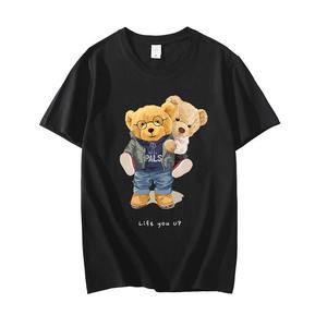 OEM logo personnalisé classique blanc o-cou brodé t-shirt hommes imprimé t-shirt - Product Image 1