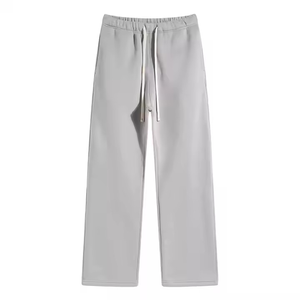 Pantalones Deportivos para Hombre, Estilo Urbano, Holgados, Transpirables, de Algodón, Color Gris - Product Image 2