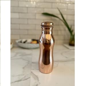 Stylish Handmade Copper Water <b>Bottle</b> Unique Design High Quality Copper Water <b>Bottle</b> for Home and <b>Traveling</b> use - Product Image 1