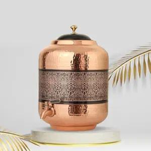 Hot Sale Best Grade Handmade Copper Water <b>Dispenser</b> with Ayurvedic Health Benefits for Daily Drinking Water Use for Export Sale - Product Image 2