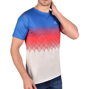 T-shirt pour homme de haute qualité, sublimation, manches courtes, design tendance, parfait pour une utilisation en extérieur et en intérieur - Product Image 5