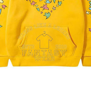 Sudadera con Capucha de Algodón para Hombre de Alta Calidad FANTASY WEAR OEM, con Estampado 3D de Espuma, Secado Rápido y Transpirable, con Diseño y Logotipo Personalizados, Certificación CE - Product Image 5