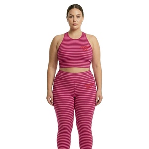 Conjunto de Top y Leggings de Verano para Mujer, Talla Grande, Sexy, Personalizado, Top a Rayas y Leggings Capri, Ropa Deportiva de Dos Piezas para Mujer - Product Image 2