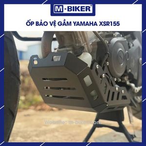 ฝาครอบใต้ท้องรถมอเตอร์ไซค์ M-BIKER รุ่นใหม่ XSR155 สำหรับป้องกันบล็อกเครื่องยนต์ วัสดุ Thp Tm Ct CNC สำหรับดัดแปลง/อัพเกรด - Product Image 4