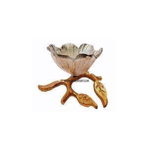 Bol en marbre avec Base en métal de créateur bol de luxe décoratif - Product Image 5