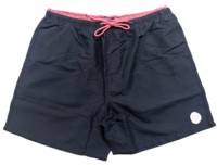 Short de surf pour homme à imprimé animal, 1 pièce, couleur unie, séchage rapide, imperméable, maille fine