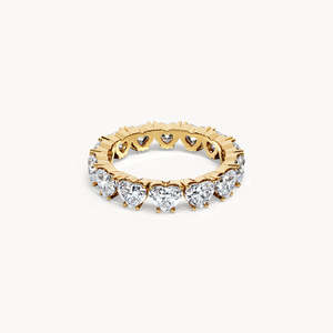 Anillo de Topacio con Corte Ovalado en Platino y Oro de 10K, Anillo de Piedras Preciosas con Baño de Rodio - Product Image 5