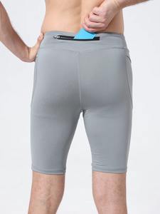Pantalones Cortos de Compresión para Hombre al por Mayor, Pantalones Cortos de Compresión de Secado Rápido para Gimnasio y Fitness, para Correr y Deportes - Product Image 5