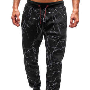 Wholesale Customized Casual Men's Straight Lightweight Mid Waist Sublimation <b>Trouser</b> Breathable Elastic - Product Image 1