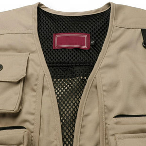 Nuevo atractivo Color Look Moda Mejor diseño Hombres Chaleco DE SEGURIDAD Mejor botón Up Transpirable Ropa de verano Hombres Chaleco de caza - Product Image 5