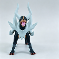 Figurine noire Garurumon, modèle GK d'anime, jouet tendance, statue, article de collection, décoration de table, cadeau d'anniversaire, article populaire
