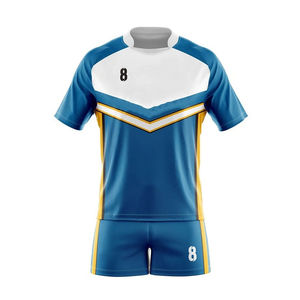 Vente en gros OEM Custom Rugby Football Wear Meilleur style d'uniforme de rugby Meilleur design tendance uniformes de rugby pour hommes Vêtements de sport - Product Image 2