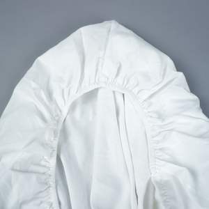 Drap-housse King T-250 de haute qualité en coton-polyester de luxe écologique doux et respirant toutes saisons style uni pour les hôtels - Product Image 5