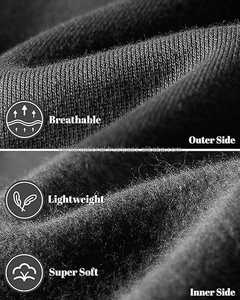 Conjunto Deportivo Informal con Capucha Ligero de Otoño para Hombre, 100% Algodón, Conjunto de Dos Piezas para Adultos - Product Image 6