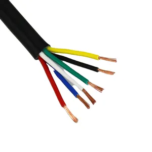 Super vente 1mm 1.5mm 2.5mm 4mm 6mm 10mm 300/500V fils électriques en cuivre multiconducteurs câbles câble électrique prix des fils