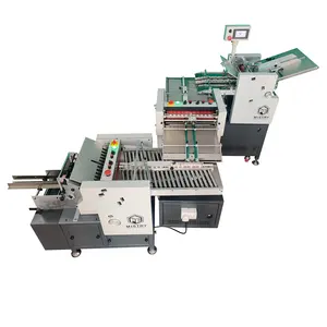 Factory Prices High Quality Zig Zag Fold Paper Folding Machine with High Grade Metal Made For Industrial Uses