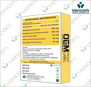 Tableta de Suplemento para el Bienestar Mental con Antioxidantes Eficaces de Primera Calidad OEM con Soporte Inmunológico - Product Image 2