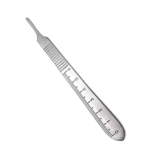 Mango de bisturí de la mejor calidad, mango de hoja BP #4 Graduado con soporte de hoja BP de acero inoxidable a escala - Product Image 2