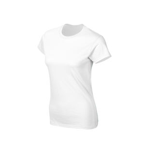 Camiseta de Mujer de Manga Corta 100% Algodón, Venta al Por Mayor 2026, Nueva Moda, Alta Calidad, Transpirable para Verano - Product Image 4