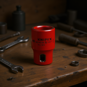 Knipex 1/2'' Internal Square Hexagon <b>Socket</b> for Hexagonal <b>Socket</b> Screws - Product Image 3