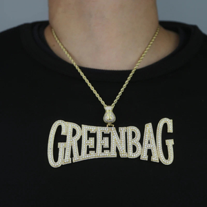 Colgante de Diamante Hip Hop Directo de Fábrica, Plata de Ley 925, Diamante Moissanita VVS, Colgante de Joyería Fina Personalizado - Product Image 6