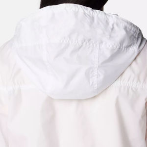 Chaquetas con capucha personalizadas, abrigos cortavientos informales florales, chaquetas ligeras con cremallera, ropa informal transpirable para mujer - Product Image 6