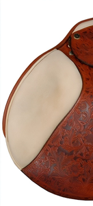 Selle de saut en cuir anglaise, selle de saut d'obstacles, fabricant d'exportation pour le marché européen, Inde - Product Image 3