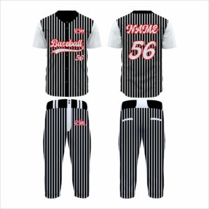 Custom <b>Baseball</b> Jersey <b>Sets</b> Front Logo Short Sleeve Quick Dry Breathable Anti-Bacterial Anti-UV 100% Polyester Softball - Product Image 1