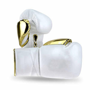 ถุงมือชกมวยหนังแท้ดีไซน์แบบมืออาชีพถุงมือชกมวยออกแบบได้ตามต้องการ - Product Image 6