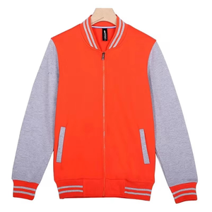 Custom Made Men's Lettermen Varsity Jacket Canvas Eco-Friendly Windproof Breathable Stand Collar Durable Winter Baseball Jacket - Product Image 6