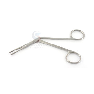 Fórceps aurales de mandíbula lisa de 70mm hechos a medida Fuente de alimentación manual de acero inoxidable de alta calidad - Product Image 5