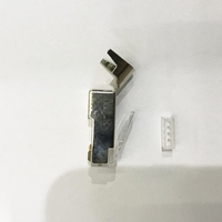 Connecteur RJ45 CAT.7 SFTP blindé, prise modulaire 8P8C, connecteur réseau Ethernet pour câble d'installation Cat.7, 100 pièces/boîte