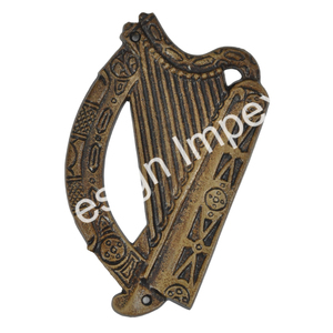 Plaque irlandaise de harpe irlandaise de taille personnalisée à prix raisonnable Bonne qualité Super vente Plaque irlandaise fabriquée en Inde - Product Image 2
